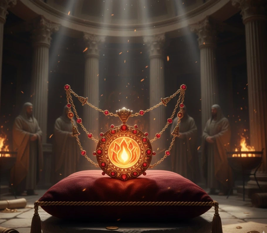 Necklace of Hestia’s Flame