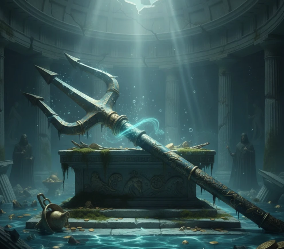 Broken Trident of Poseidon